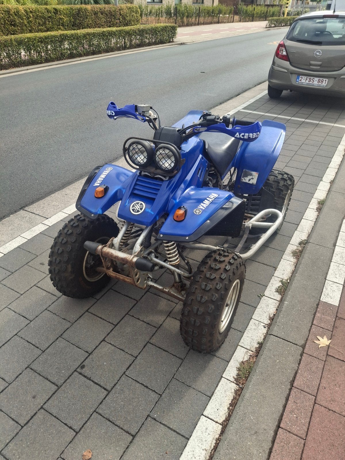 yamaha warrior, Motoren, 11 kW of minder, 350 cc, 1 cilinder