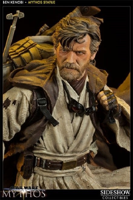Sideshow Star Wars Mythos Obi Wan Kenobi, Ophalen, Zo goed als nieuw, Mens