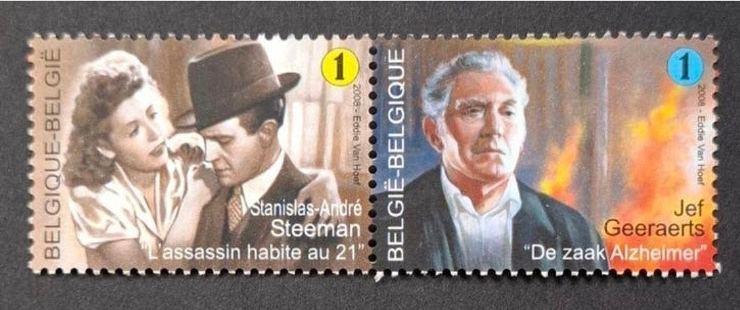 België: OBP 3764/65 ** Literatuur 2008., Frankeerzegel, Ophalen of Verzenden, Zonder stempel, Postfris