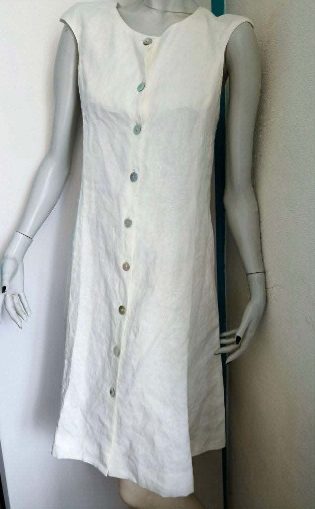 Robe d'été en lin S, Enlèvement ou Envoi, Taille 36 (S), Comme neuf, Longueur genou