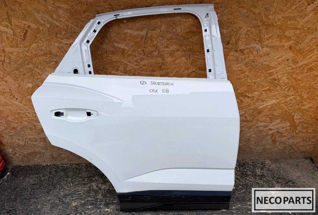 AUDI Q3 II 83A SPORTBACK PORTIER DEUR RECHTS ACHTER, Arrière, -, Haillon arrière, Audi