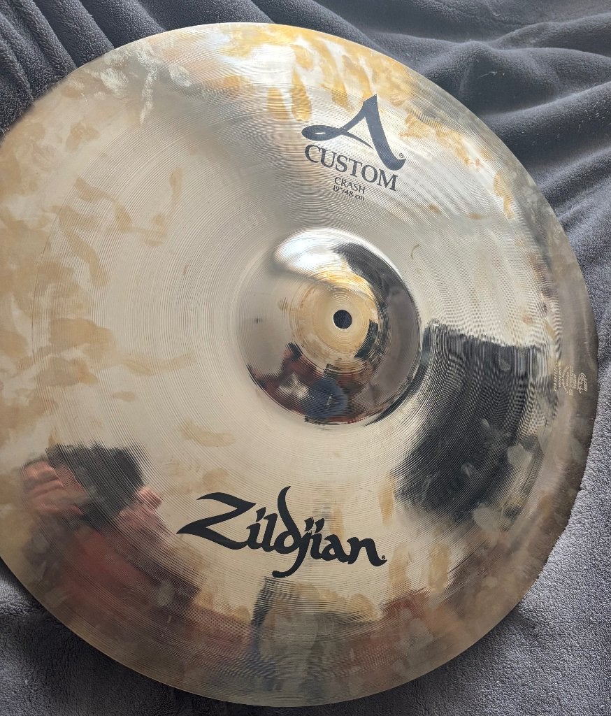 Zildjan 19 A Custom Crash, Musique & Instruments, Enlèvement ou Envoi, Comme neuf