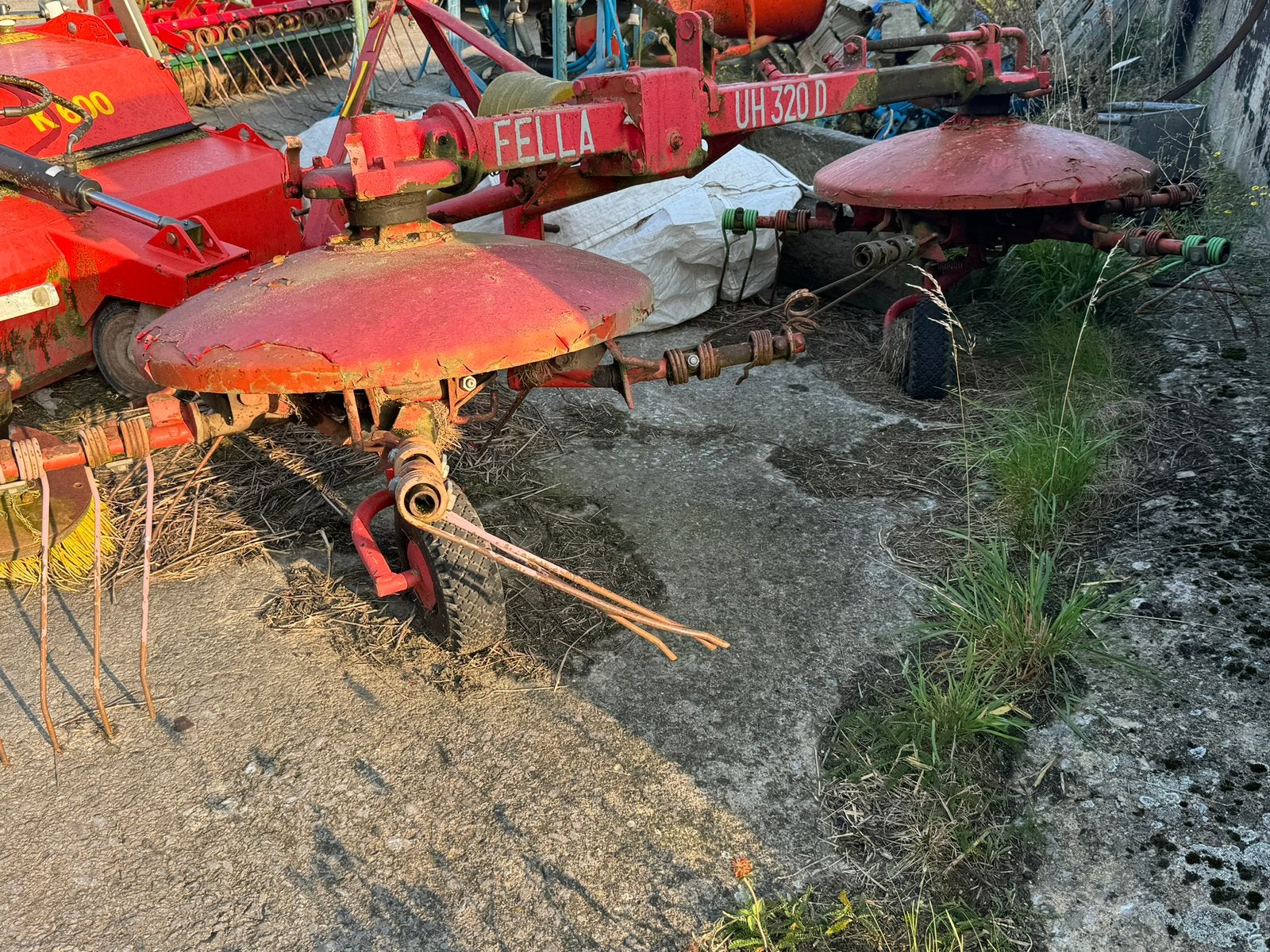 Landbouwmachine voor hooi, Ophalen, Weidebouw