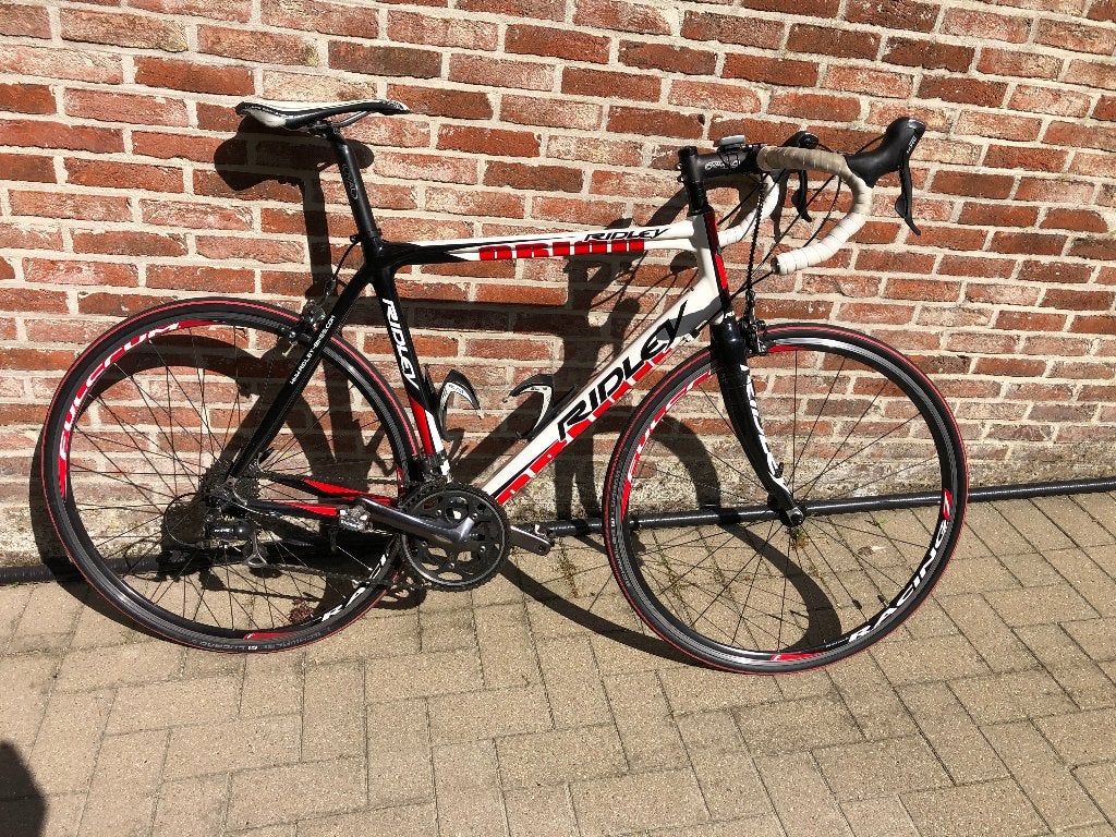 Koersfiets Ridley, Fietsen en Brommers, 28 inch, Carbon, 10 tot 15 versnellingen, Zo goed als nieuw