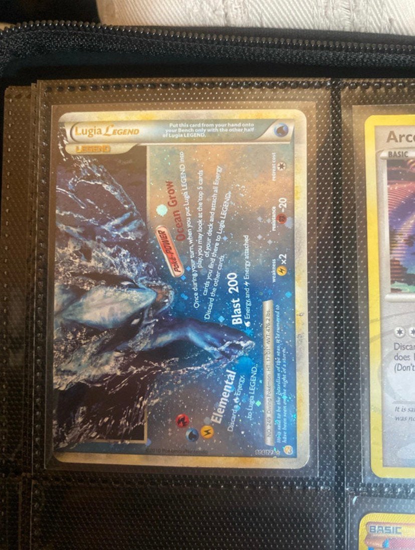 Lugia Legend [Top] Pokemon Heartgold & Soulsilver, Verzenden, Gebruikt, Losse kaart