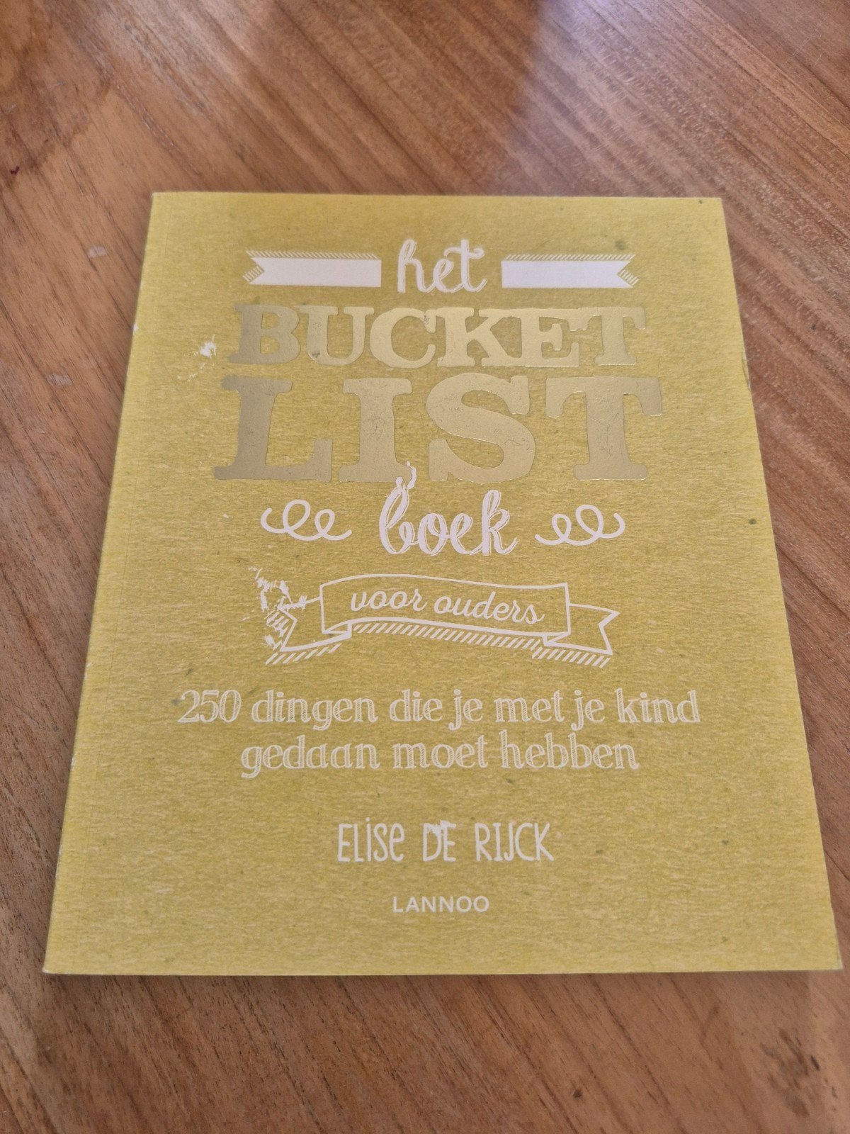 Elise de Rijck - Het Bucketlist Boek voor ouders (nieuw), Boeken, Mode, Ophalen, Nieuw, Elise de Rijck