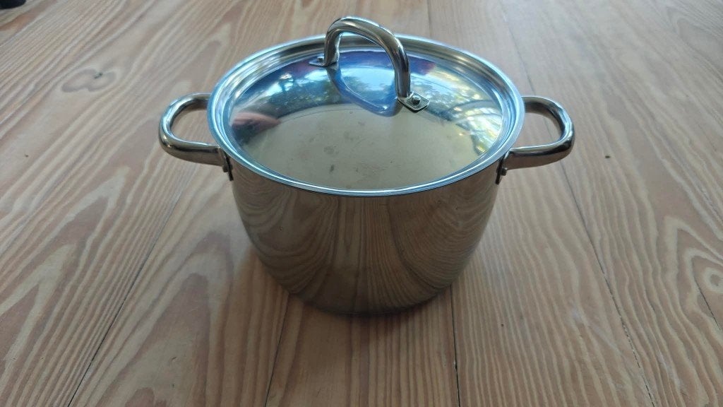 Ikea kookpot 365+ 5l, Ophalen, Inox, Gebruikt, Overige typen