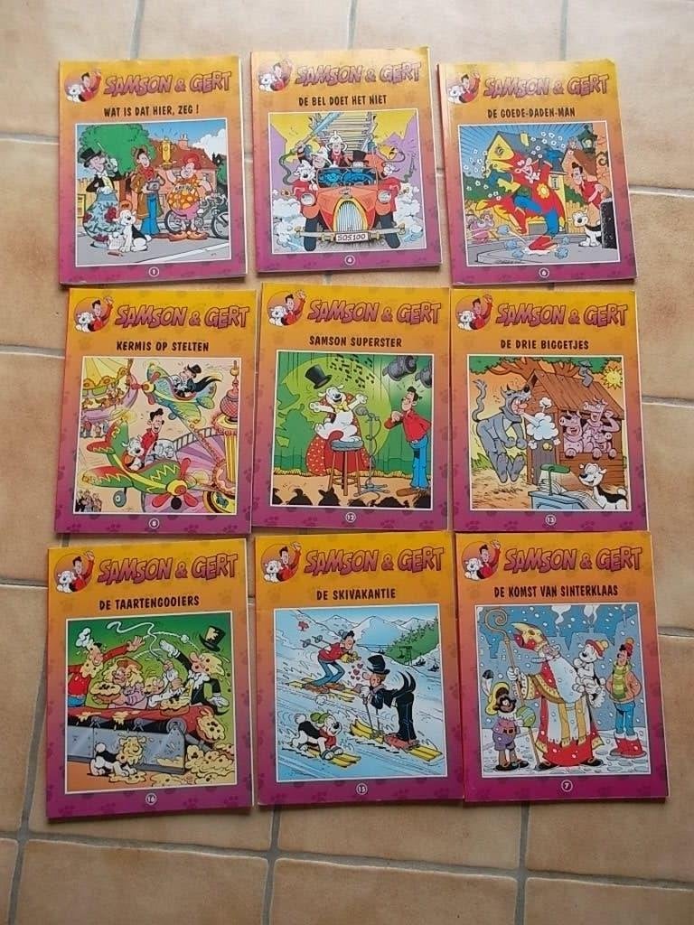 strips samson en gert, Boeken, Ophalen