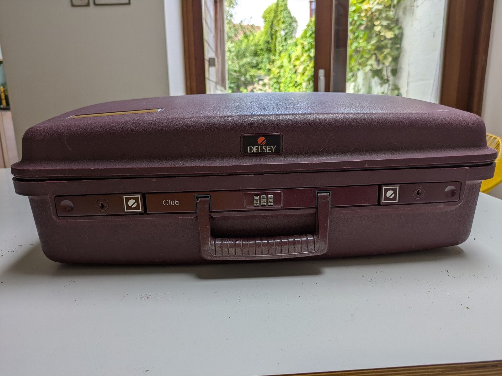 vintage delsey, Ophalen, Gebruikt, 50 tot 60 cm, Hard kunststof
