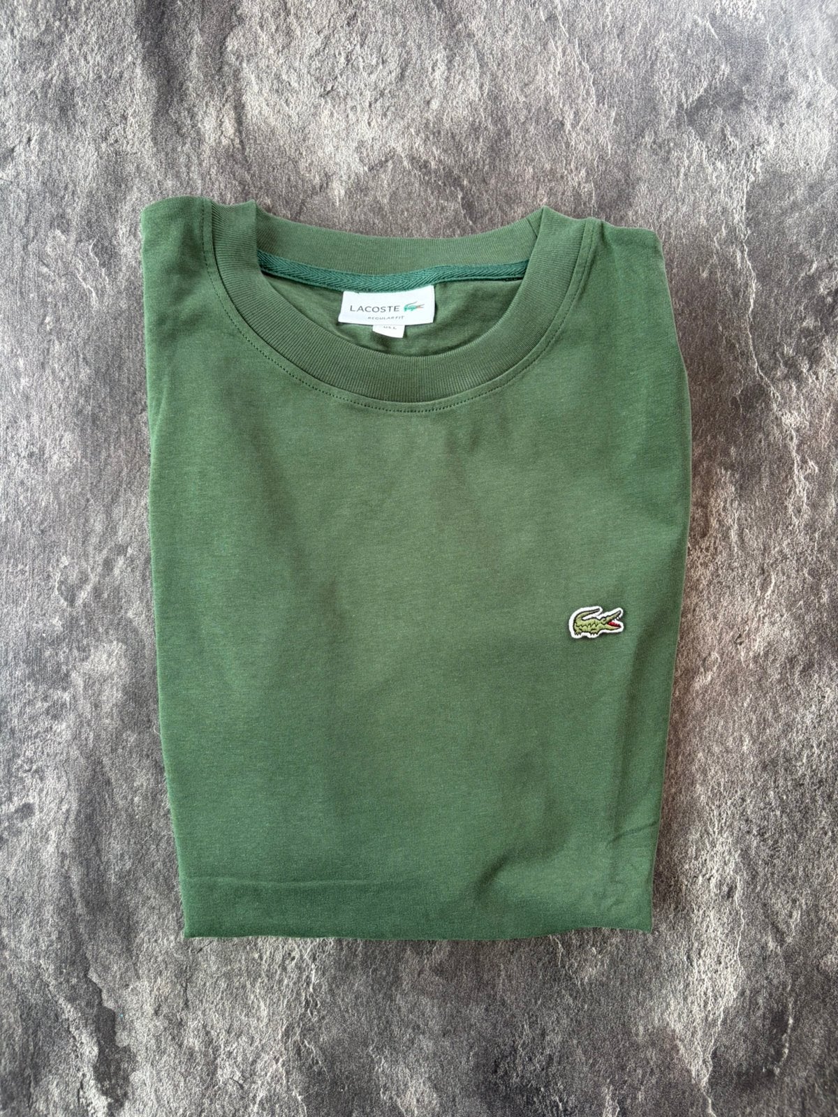 T-shirt Lacoste vert taille L, Vêtements | Hommes, Enlèvement, Comme neuf, Bleu