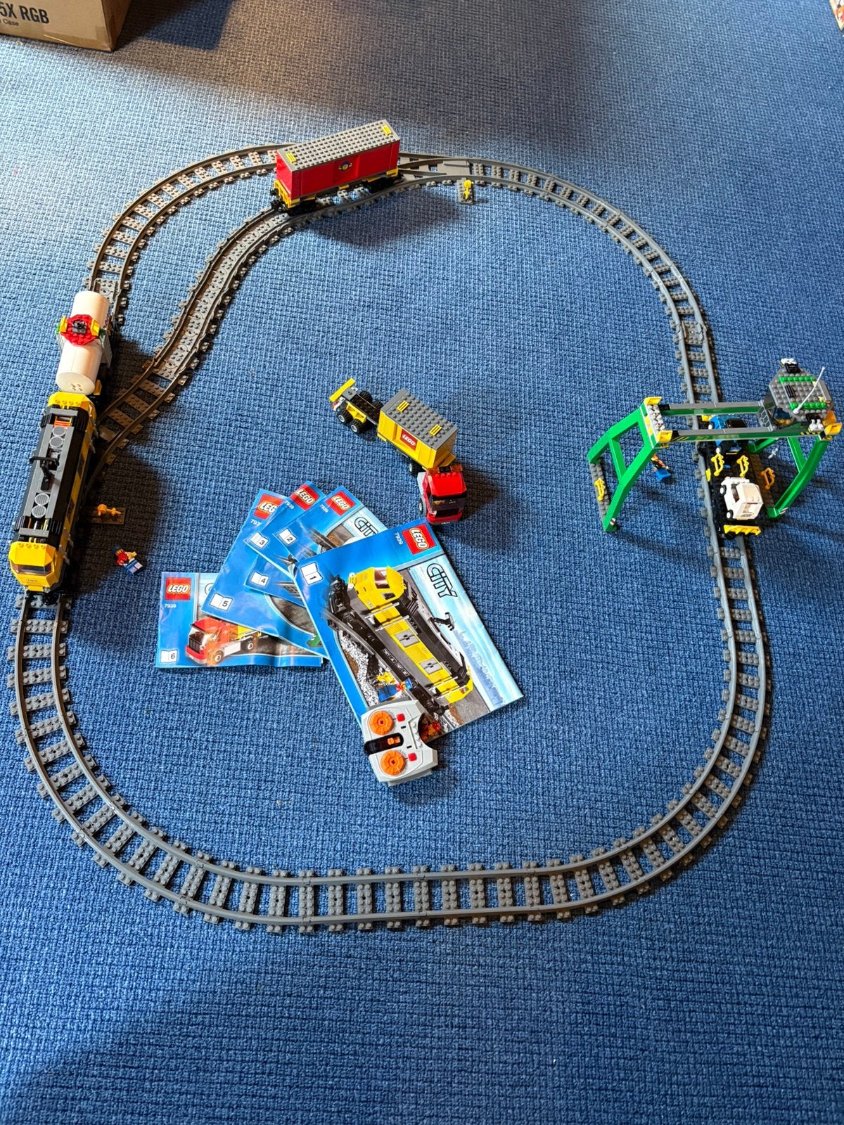 7939 lego goederentrein, Enlèvement, Comme neuf, Complet, Lego
