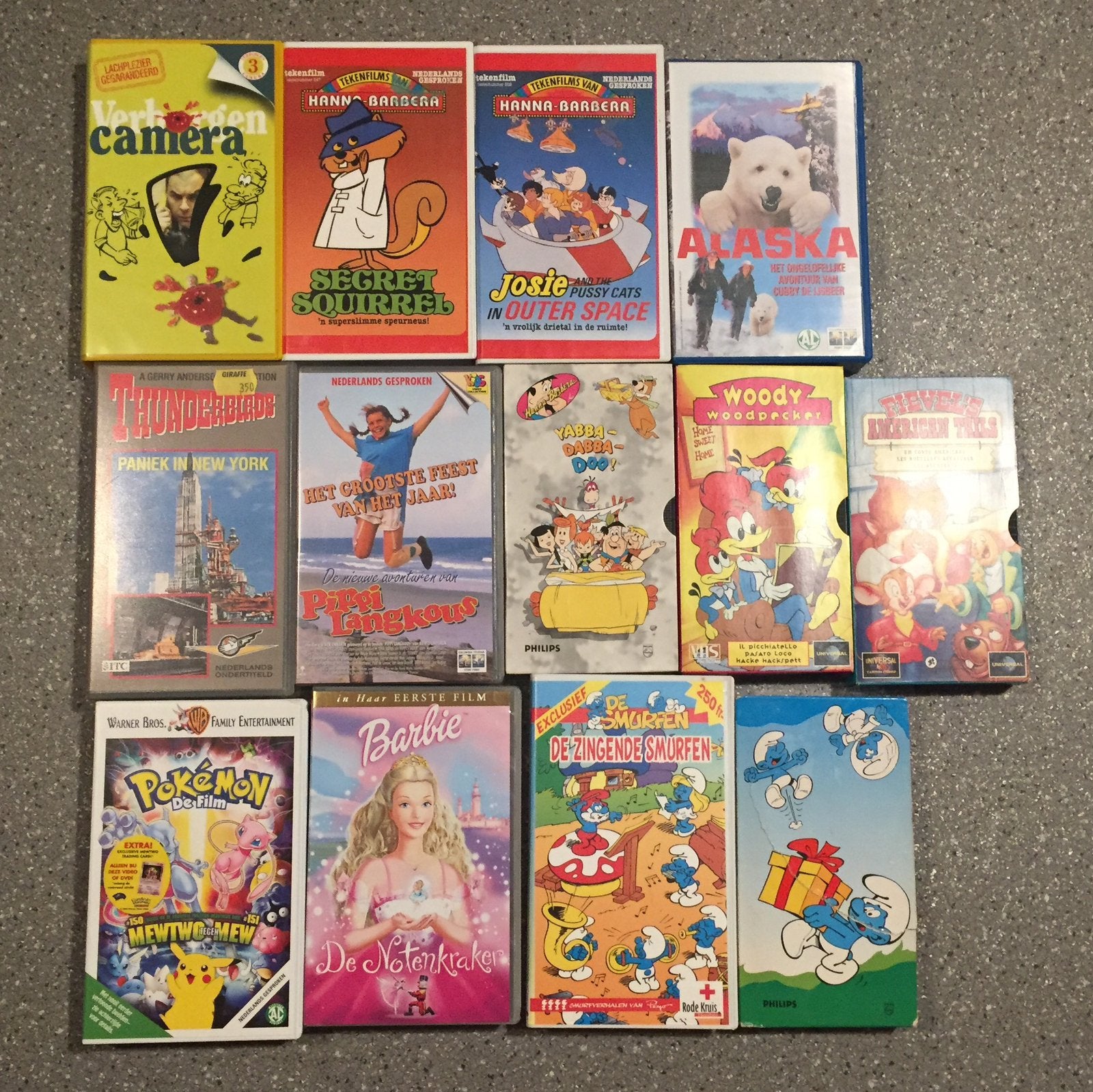 13 vidio cassetes, Enlèvement, Utilisé