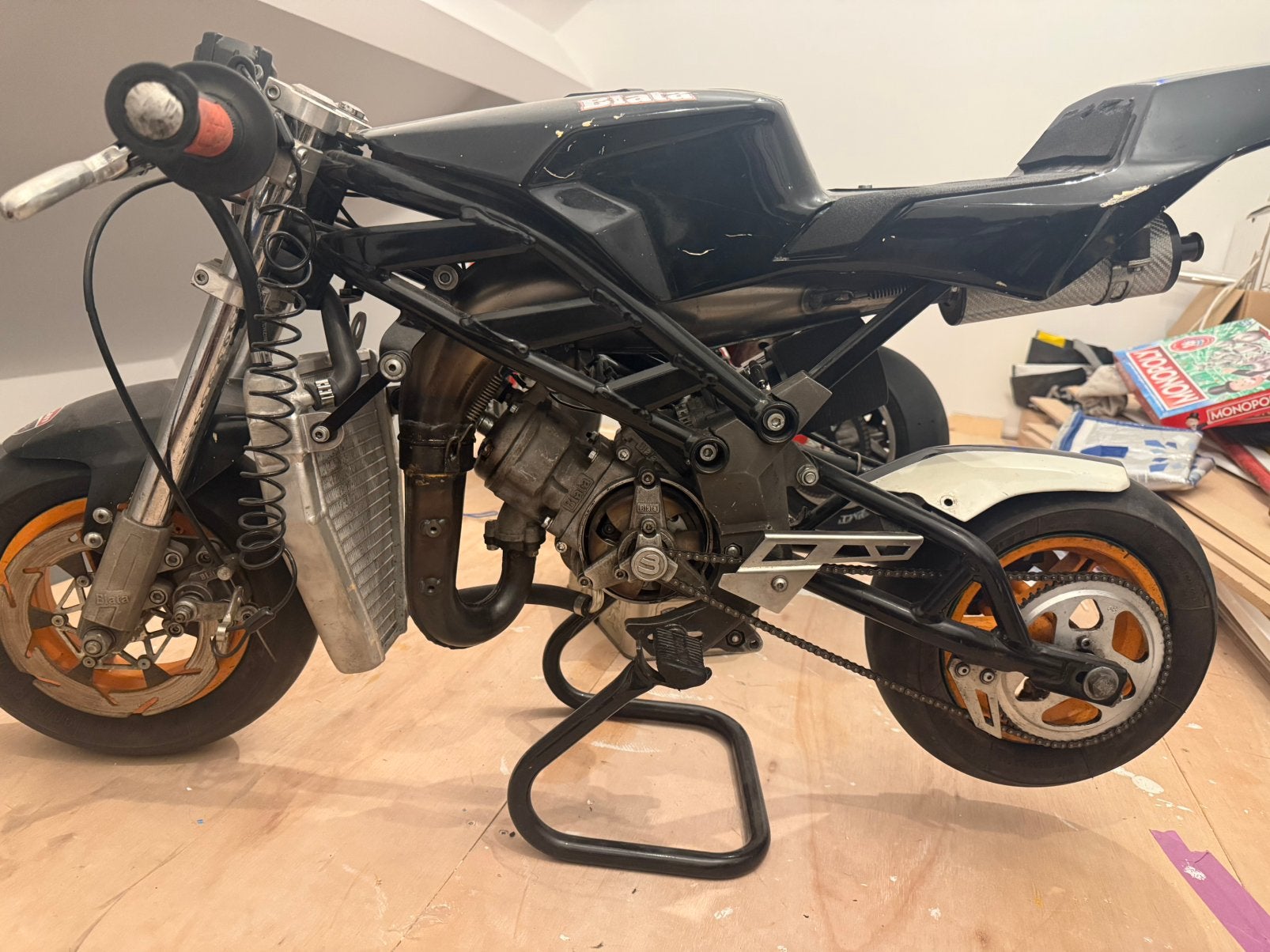 Blata b1 origamie, Fietsen en Brommers, Minibikes, Midibikes en Pitbikes, Gebruikt, Ophalen
