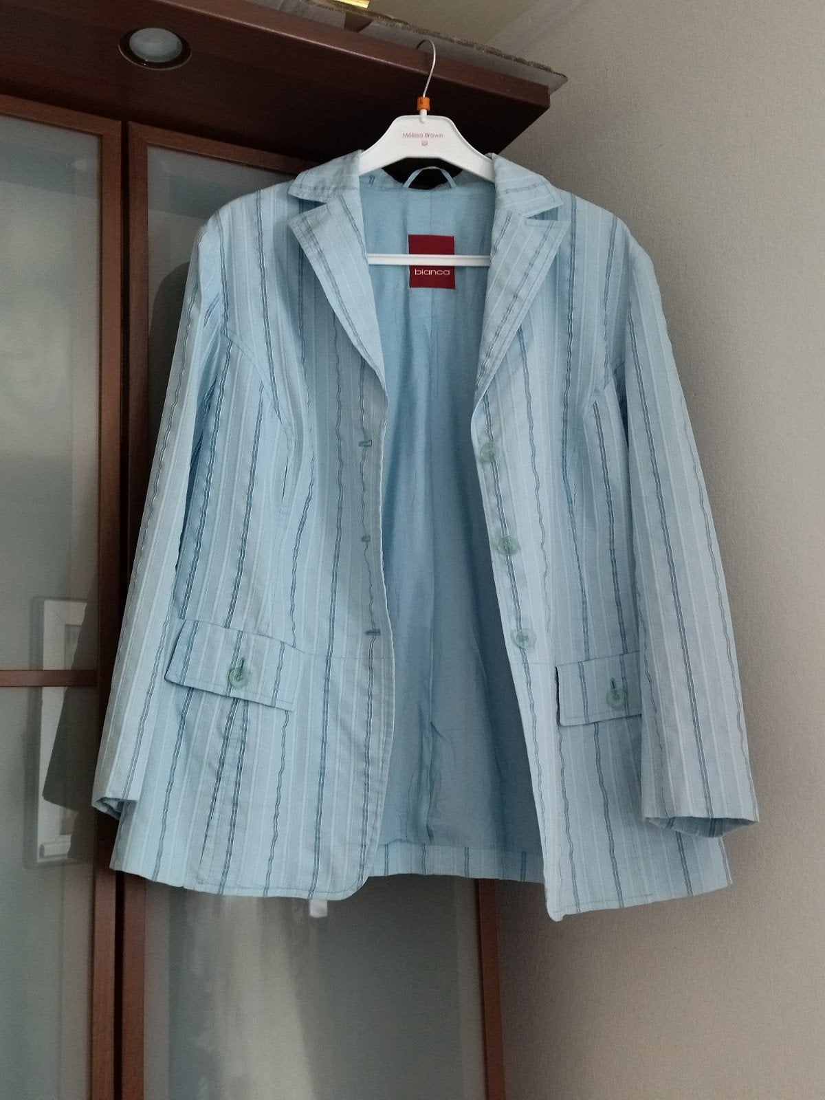 Veste blazer d’été Bianca – Chic et décontracté, Vêtements | Femmes, Vestes & Costumes, Taille 42/44 (L), Bleu, Enlèvement ou Envoi