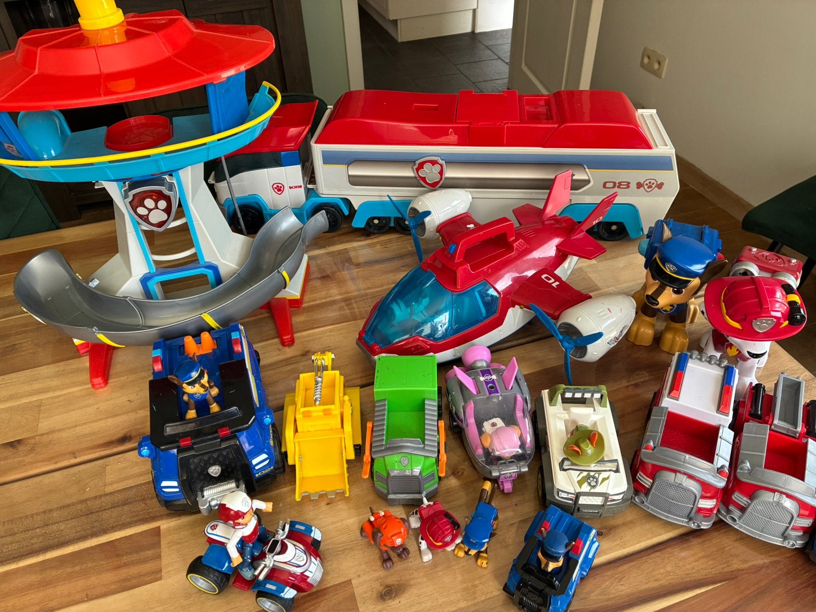 Paw patrol, Ophalen, Gebruikt