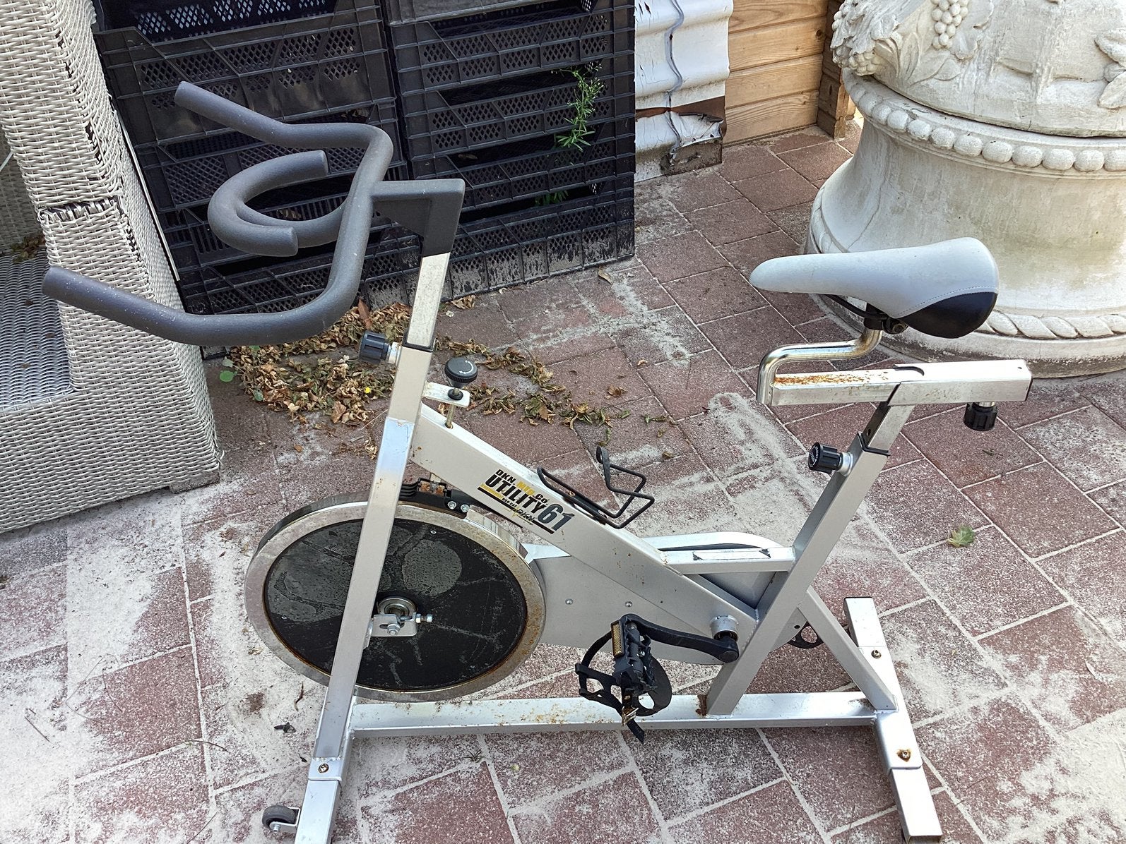 Fitness toestel, Ophalen, Gebruikt, Metaal, Benen