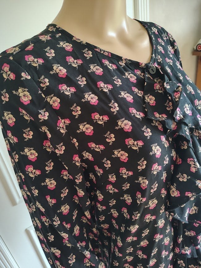 nieuwe blouse van talking french, Maat 38/40 (M), Talking French, Verzenden, Zwart