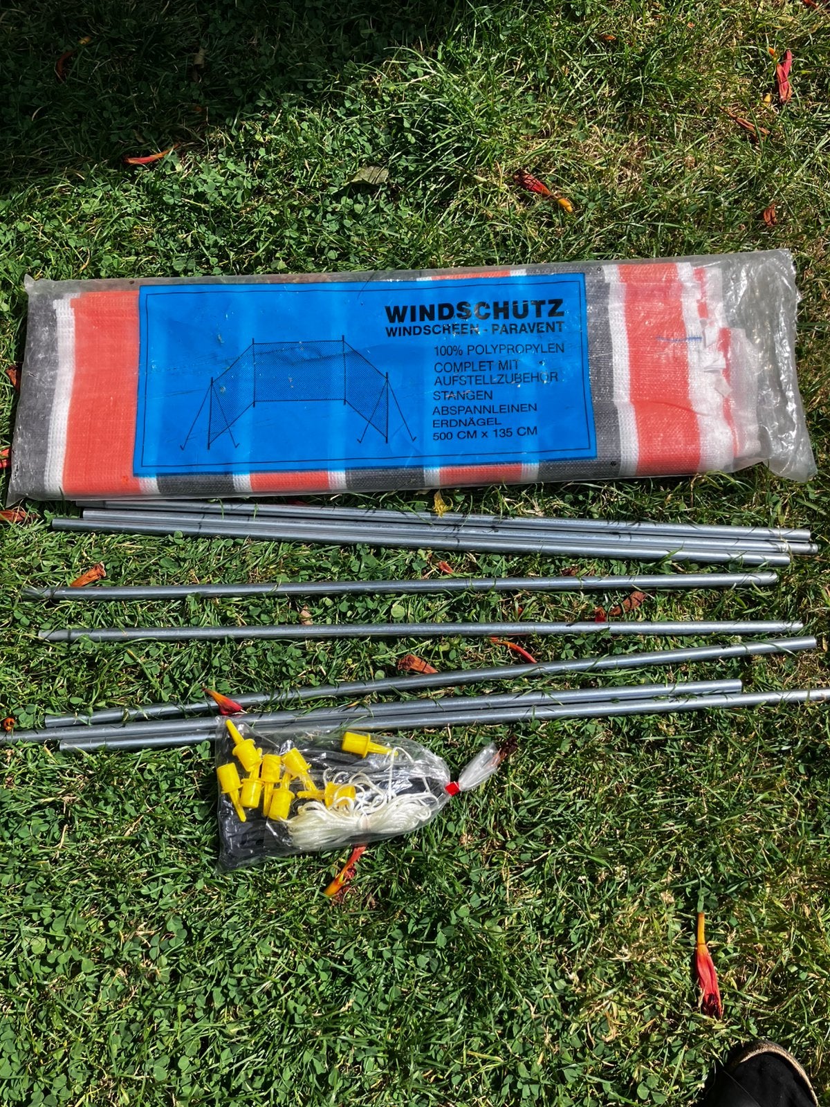 Windscherm vintage, Tuin en Terras, Tuinschermen, Ophalen of Verzenden, Nieuw
