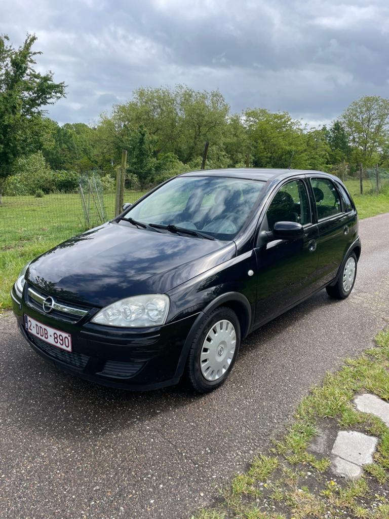 Opel corsa 1.2benzine, Auto's, Zwart, Particulier, Corsa, Te koop