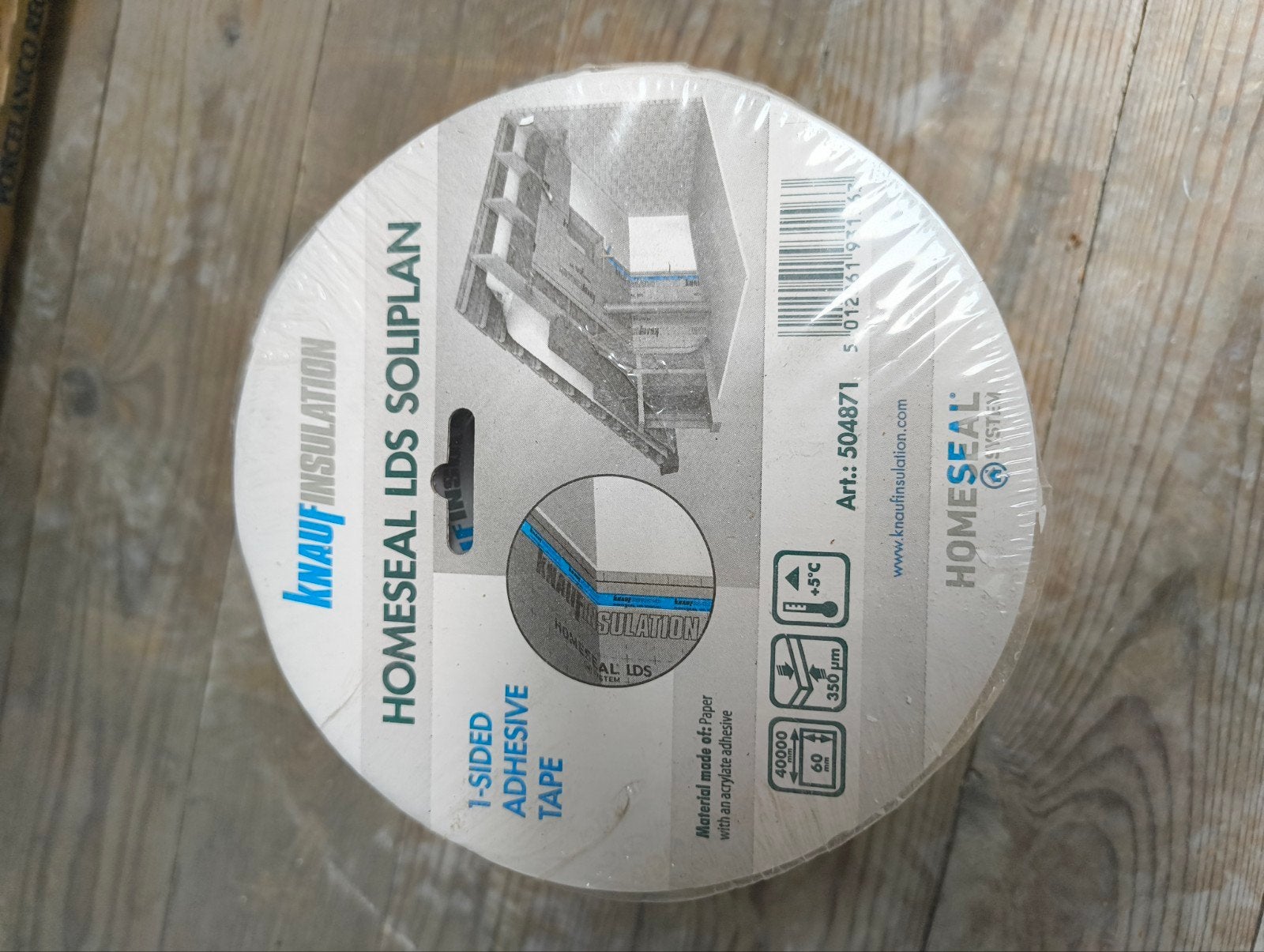 Knauf homeseal lds solidplan tape, Ophalen