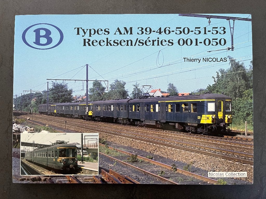 NMBS SNCB AM 39, 46, 50, 51, 53: 001-050, Enlèvement ou Envoi, Neuf, Nicolas Collection, Train