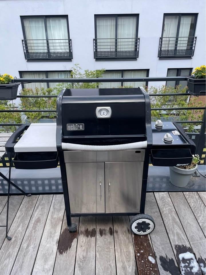 Weber Spirit Gasbarbecue — Plancha en jerrycan mogelijk, Ophalen, Gebruikt, Weber