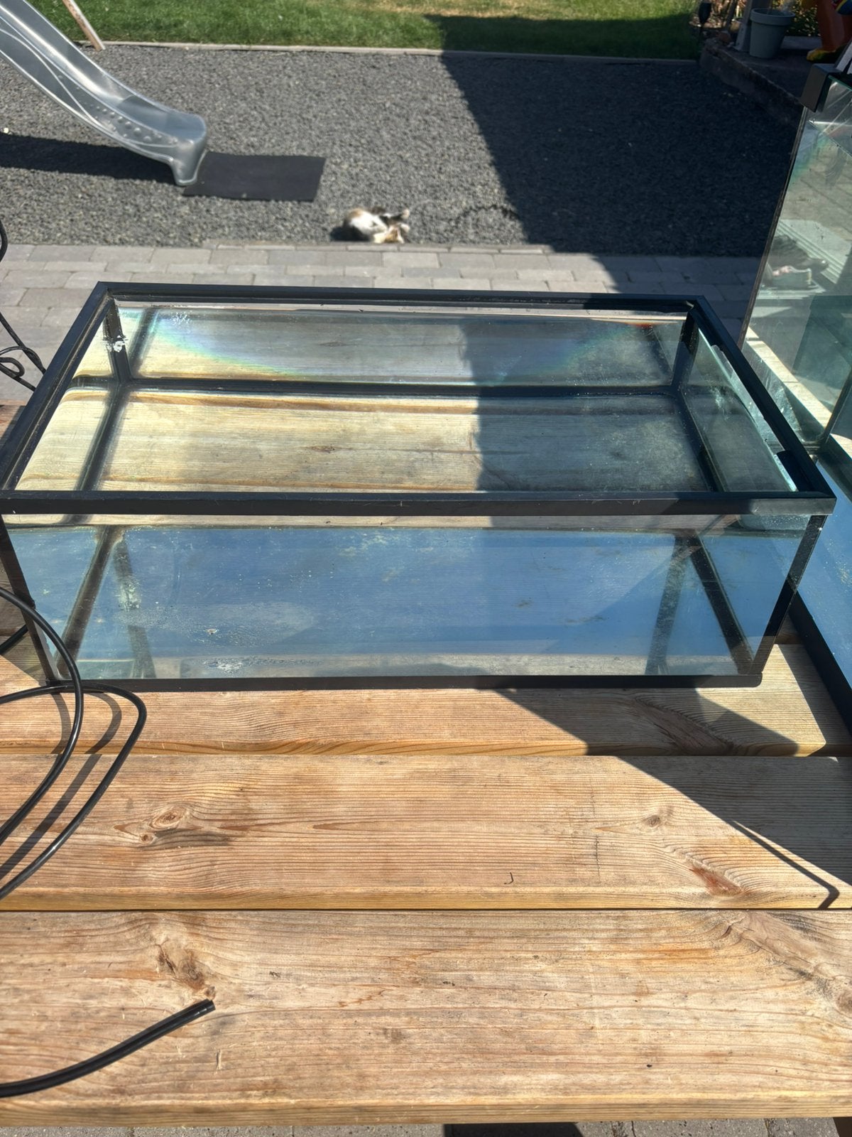 Aquarium Schildpadden bak of planten terrarium, Ophalen, Gebruikt, Terrarium of Paludarium