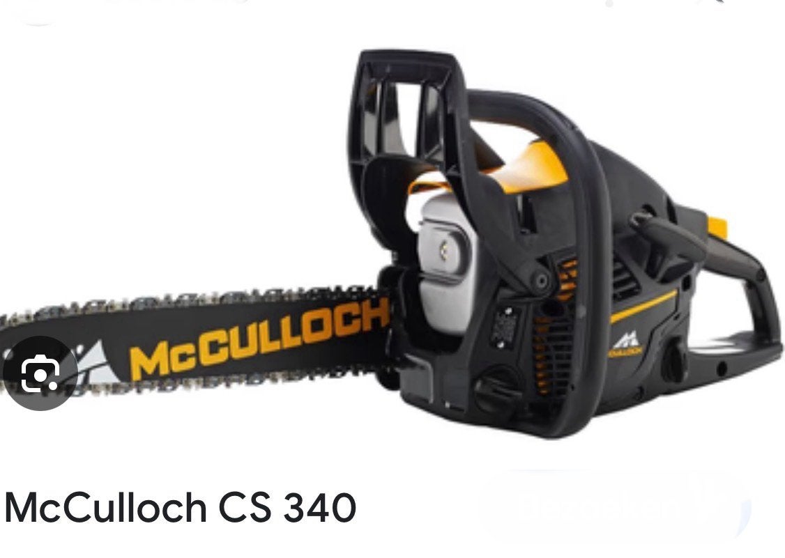 Kettingzaag Mc Culloch CS340, Bricolage & Construction, Outillage | Scies mécaniques, Enlèvement, Neuf, Tronçonneuse