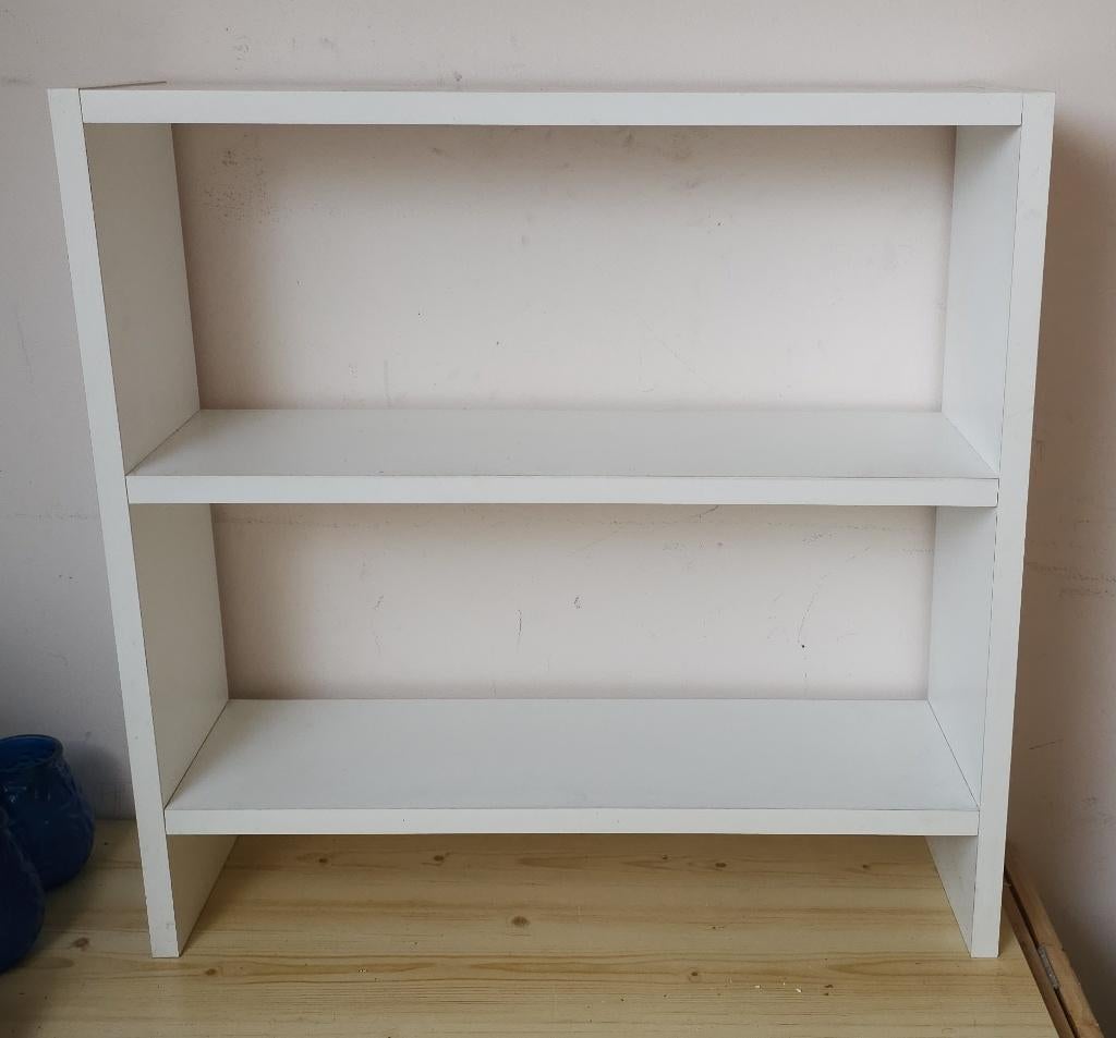 Petite Étagère blanche (pour bureau) 60 x 60 x 18cm, Enlèvement ou Envoi, Utilisé