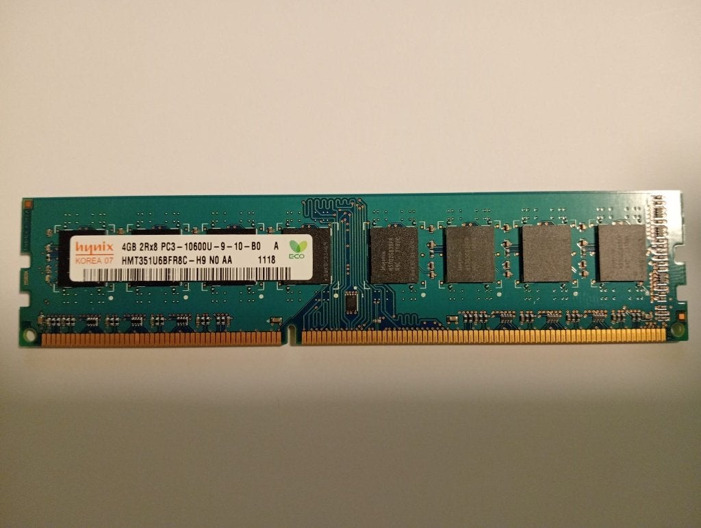 Barrette RAM DDR3 4 Go Hynix HMT351U6BFR8C-H9, Enlèvement ou Envoi, Reconditionné, DDR3, Desktop