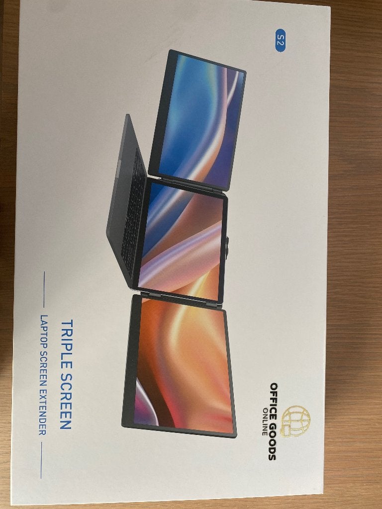 OfficeGoods S2 Triple Screen – Nieuw in doos!, Informatique & Logiciels, HD, 60 Hz ou moins, Enlèvement, Neuf