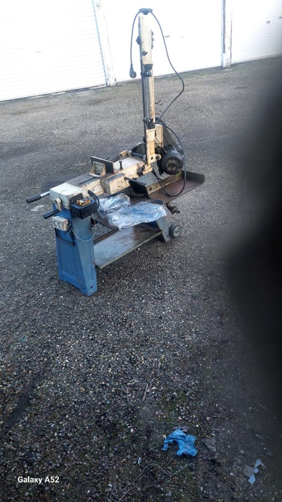 Lintzaagmachines hbm, Ophalen