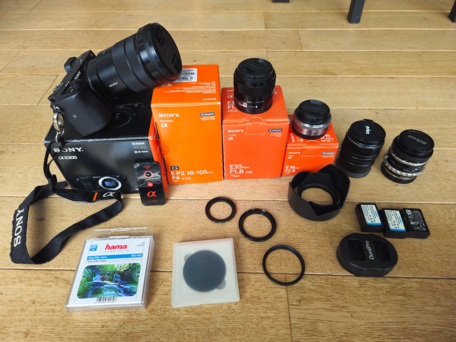 Sony a6300, Carte mémoire, Caméra, Enlèvement, Utilisé