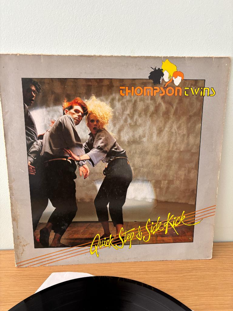 LP - Thompson Twins - Quick Step & side kick, Ophalen of Verzenden, 1980 - 1989, Gebruikt, 12 inch