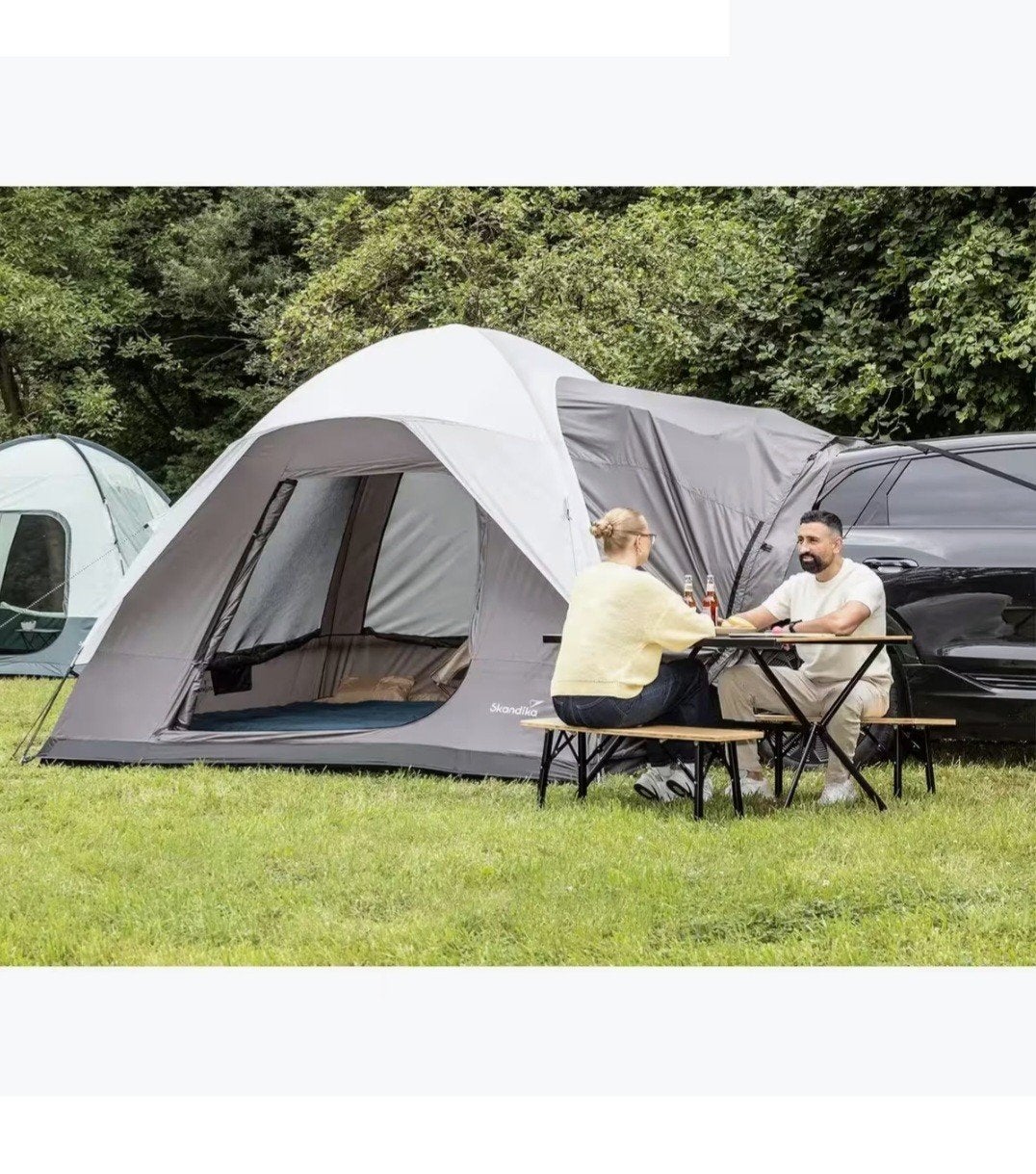 skandika pitea koffertent/autotent/tent voor 4p, Ophalen, Zo goed als nieuw, Tot en met 4