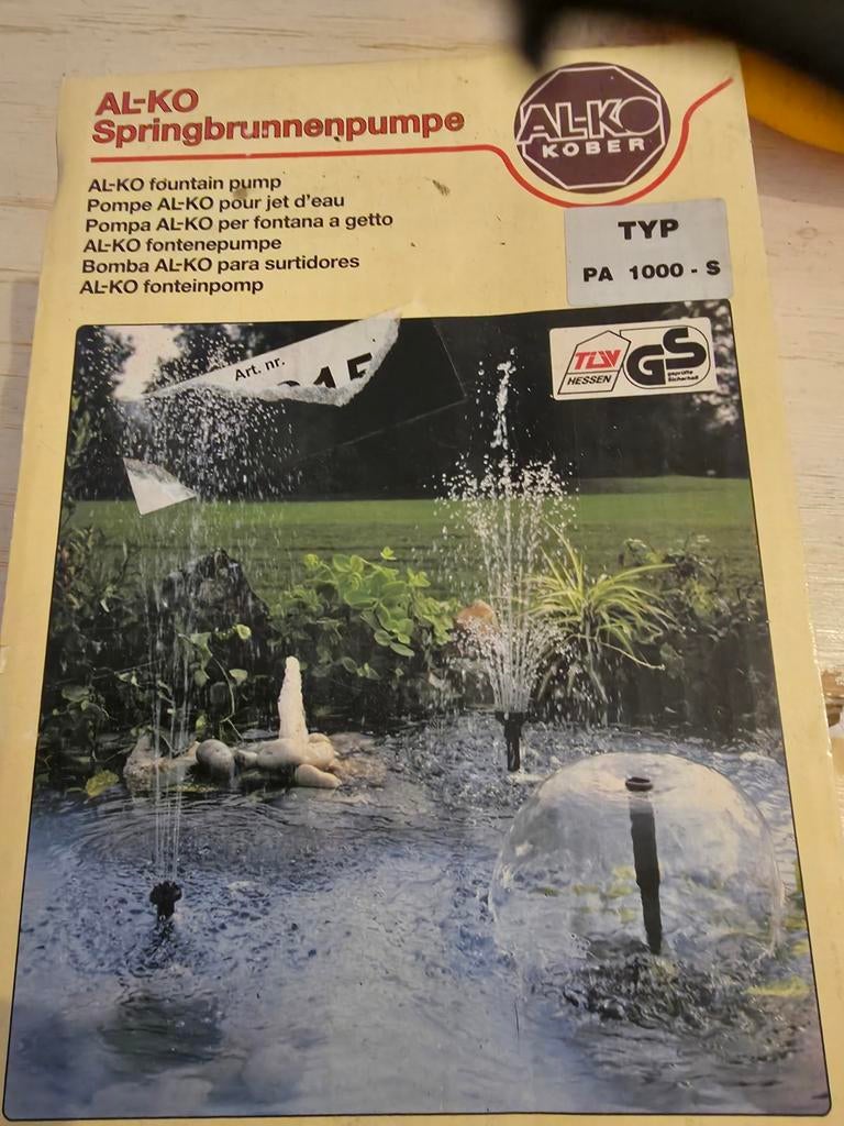 Nouvelle pompe de bassin complète, Enlèvement ou Envoi, Pompe de bassin