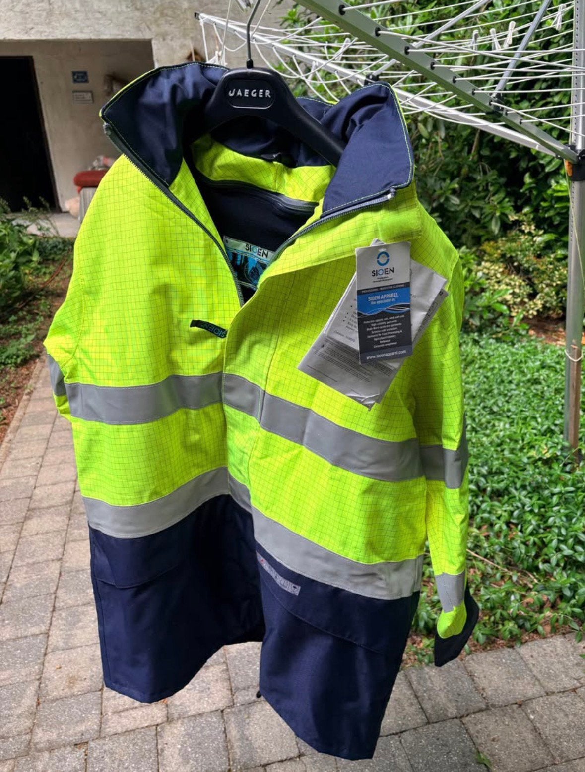 Veste de sécurité Sioen, Enlèvement, Neuf
