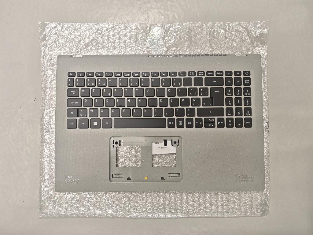 Nouveau repose-mains Acer AV15-52 | AZERTY | Rétroéclairé, Neuf, Azerty, Touches multimédia, Filaire