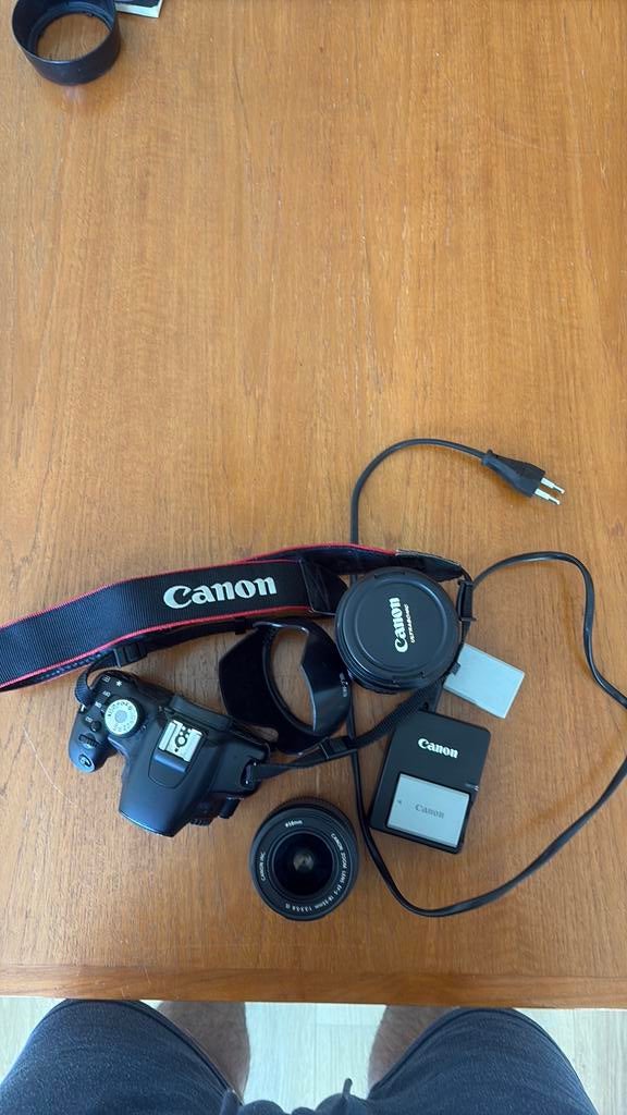 Canon EOS 500D + 2 lenzen, Ophalen, Spiegelreflex, Canon, Zo goed als nieuw
