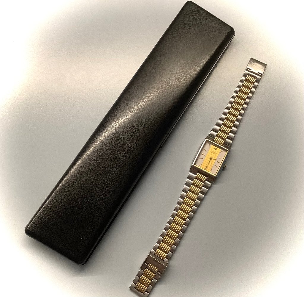VINTAGE SEIKO (JAPAN) QUARTZ HORLOGE JAREN 80&90., Ophalen, Staal, Polshorloge, Zo goed als nieuw
