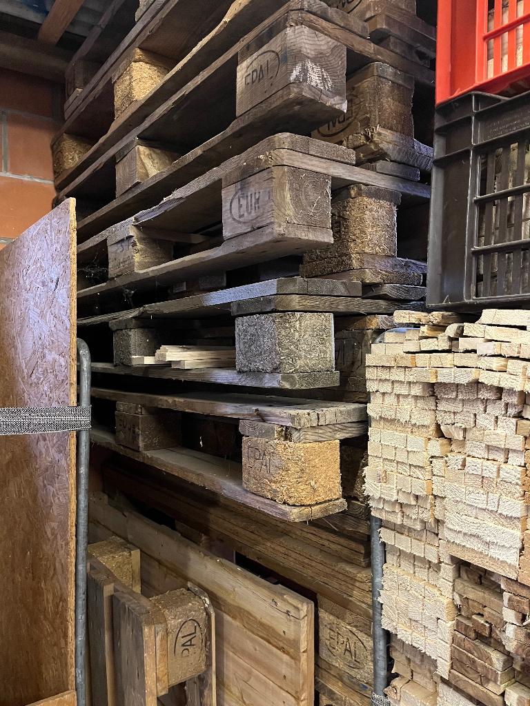 Europaletten euro pallet, Doe-het-zelf en Bouw, Hout en Planken, Ophalen, Gebruikt, Overige houtsoorten, Pallet