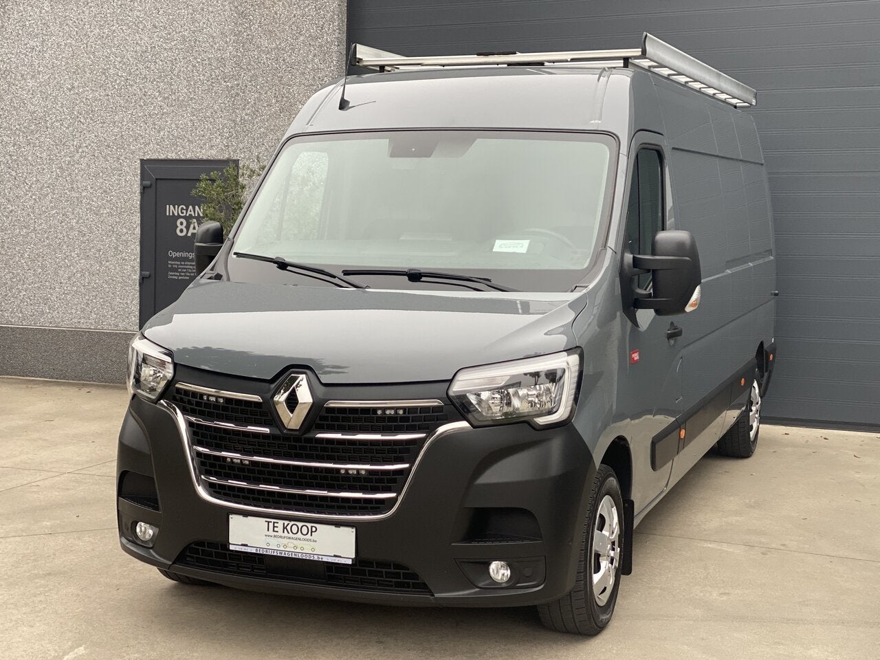 Renault Master L3H2-dakdrager-trekaak-mooi!-19500€+BTW, 2299 cc, Bedrijf, 5 deurs, Zilver of Grijs