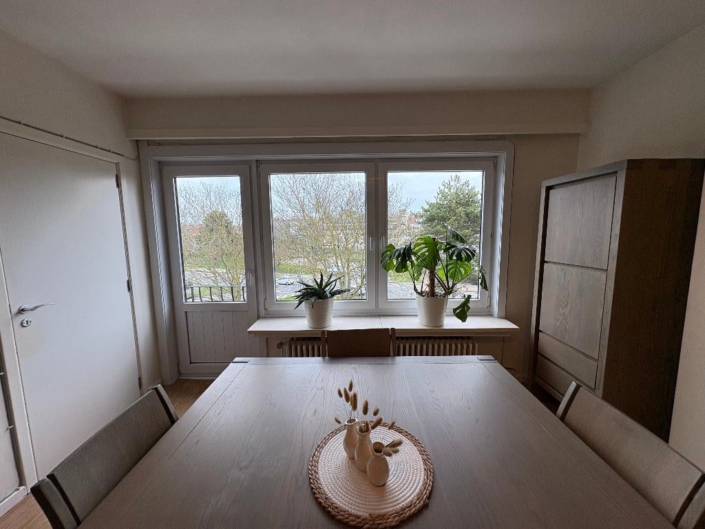 Appartement lumineux vue dégagée et terrasse ensoleillée, 85 m², Ostende, Jusqu'à 200 m², 2 pièces