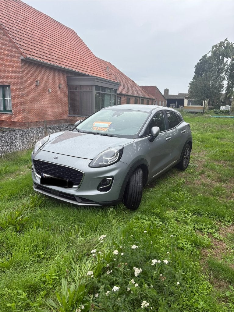 Ford Puma Mild Hybride solar silver, Voorwielaandrijving, Stof, Euro 6, 124 g/km