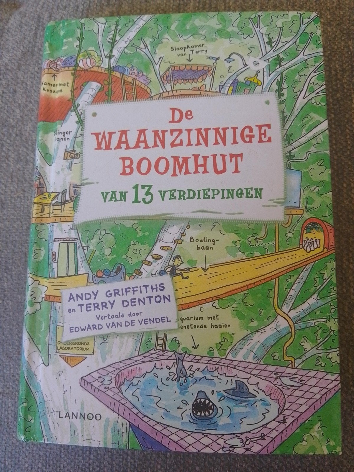 Terry Denton - De waanzinnige boomhut van 13 verdiepingen, Ophalen of Verzenden, Terry Denton; Andy Griffiths