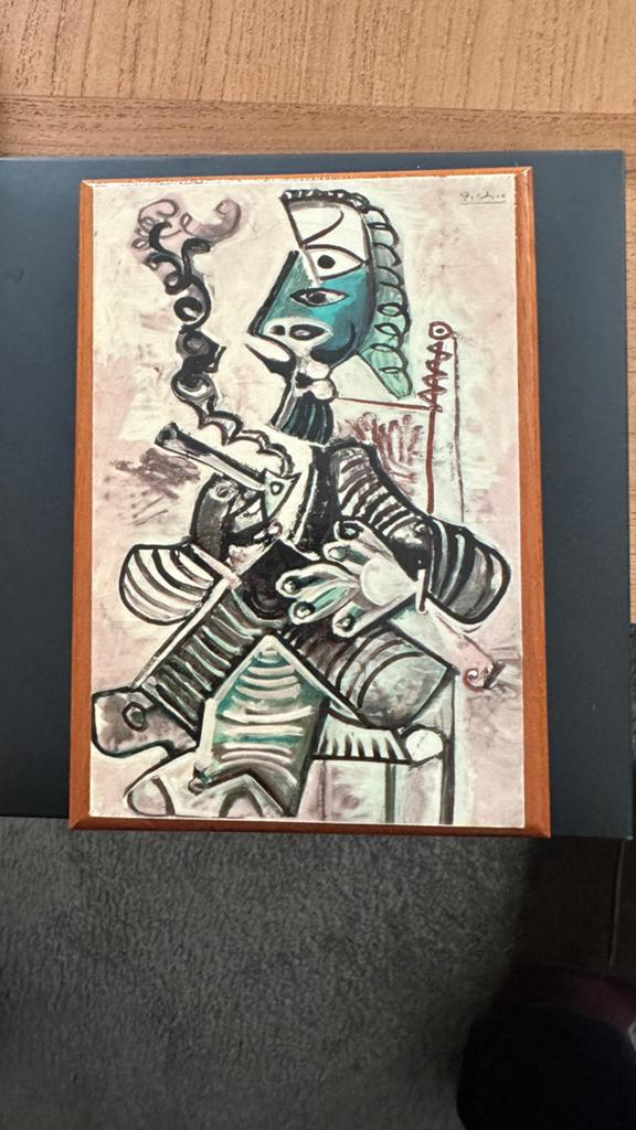 Picasso sigarendoos, Antiek en Kunst, Kunst | Tekeningen en Fotografie, Verzenden