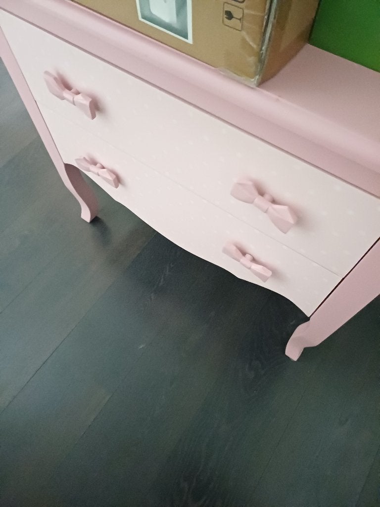 Commode, 3 ou 4 tiroirs, Comme neuf, Enlèvement, Autres essences de bois