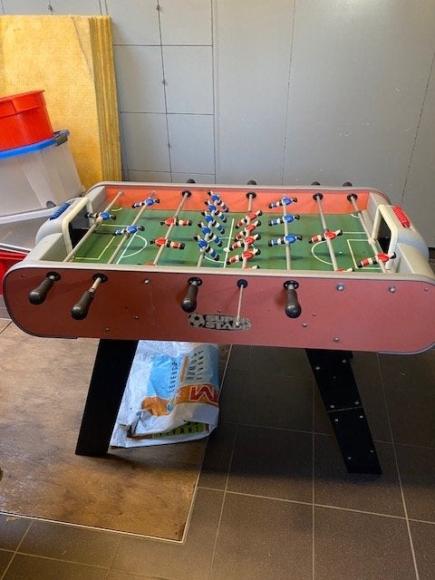 tafelvoetbalspel, Enlèvement
