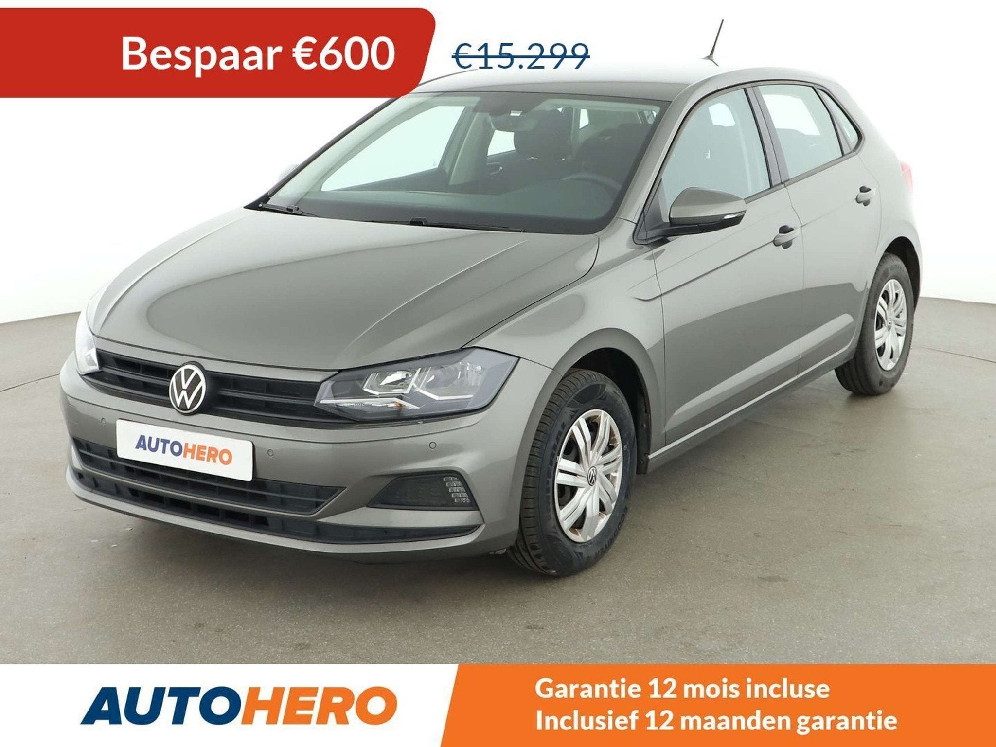 Volkswagen Polo 1.0 Trendline (bj 2021), Auto's, Voorwielaandrijving, Stof, Gebruikt, https://public.car-pass.be/vhr/d92cd0ed-8725-4320-8a82-cbef49ca8aff