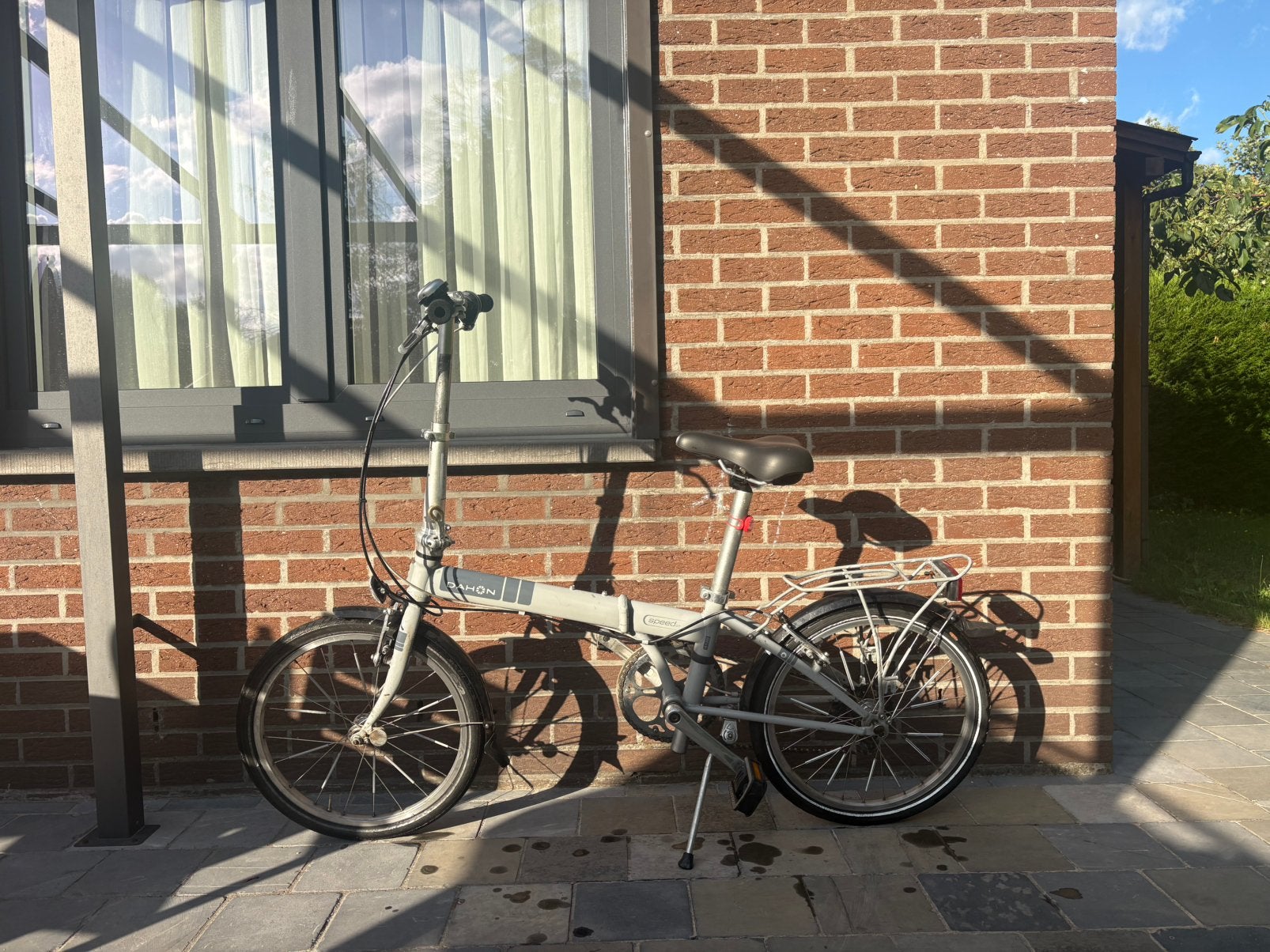 Plooifiets Dahon, Fietsen en Brommers, Fietsen | Vouwfietsen, Ophalen, 20 inch of meer, Gebruikt, Velgrem
